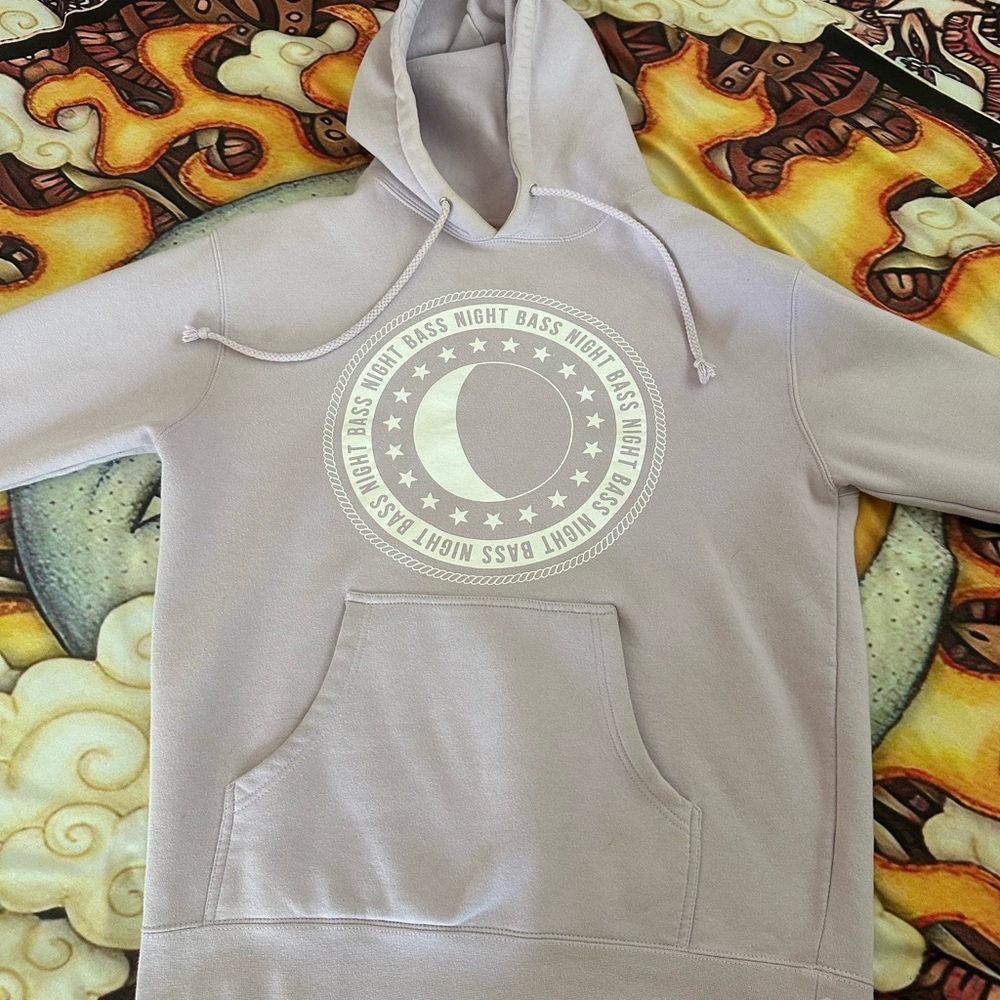 Night Bass Lavender Hoodie